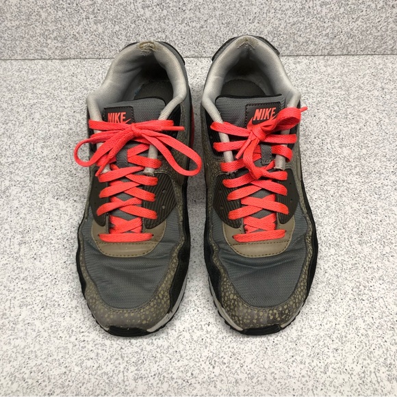 Nike Air Max 90 Premium Pink Safari Mens 700155-006 Size 10 PreOwned - Picture 4 of 12